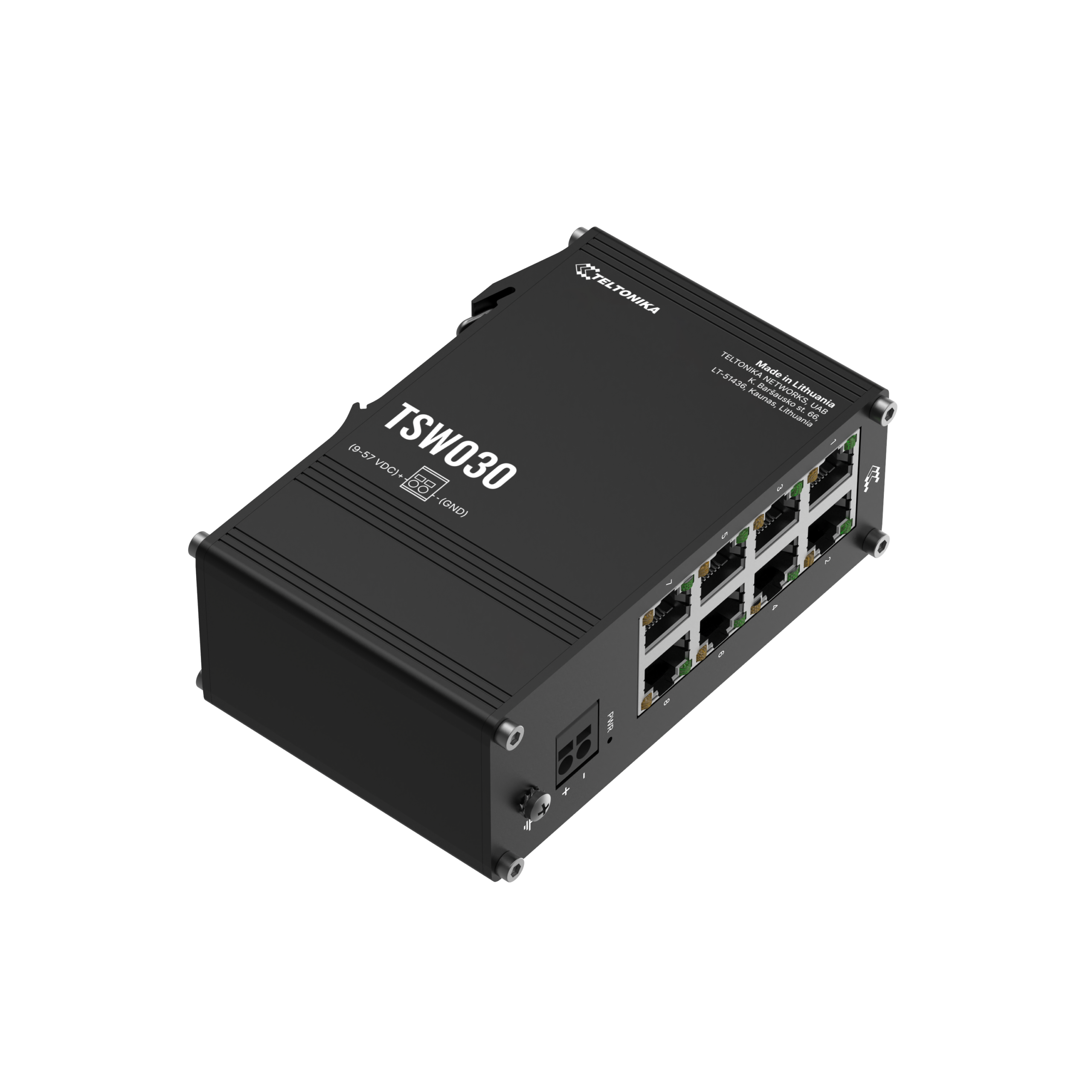 Teltonika TSW030 – Switch Ethernet 8 porte 10/100