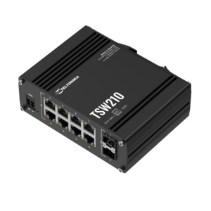 Teltonika TSW210 – Switch industriale 8 porte Gigabit con 2 SFP